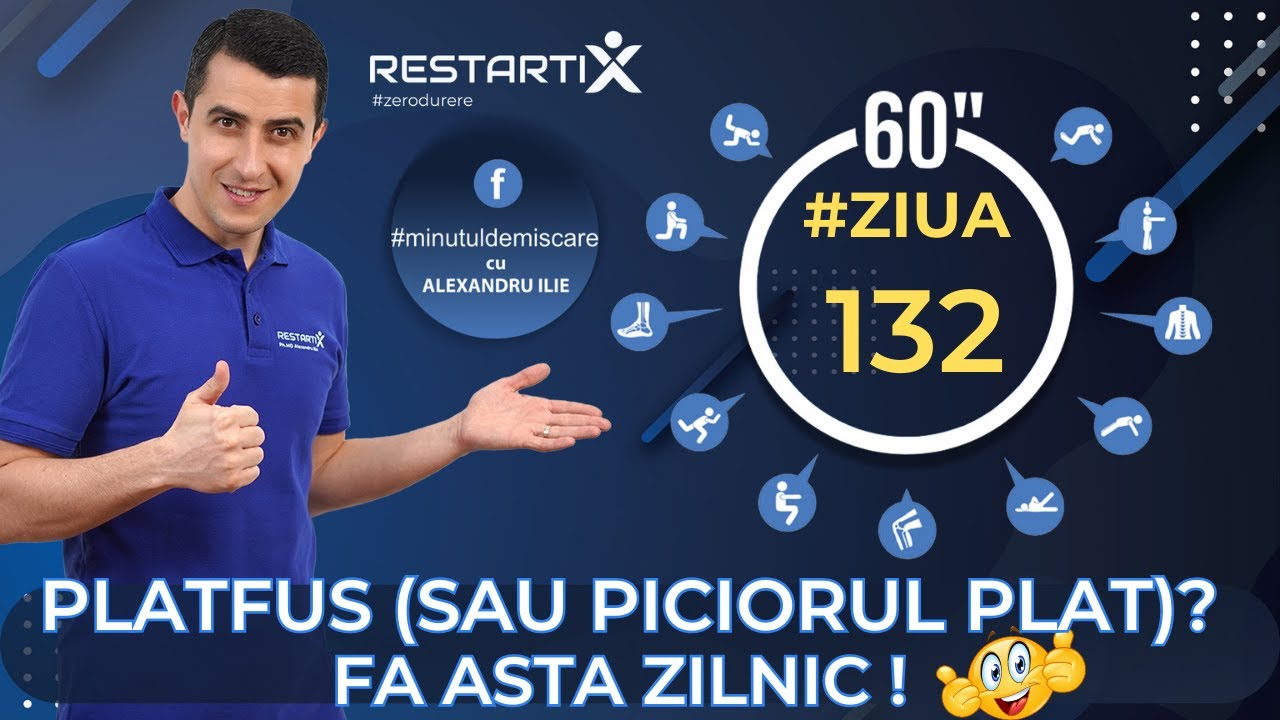 Ziua 132 | Minutul de Miscare cu Alexandru Ilie | Provocarea de 365 Zile