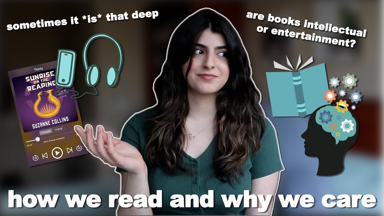 do audiobooks count as reading, anti-intellectualism, and are books political? | let's discuss