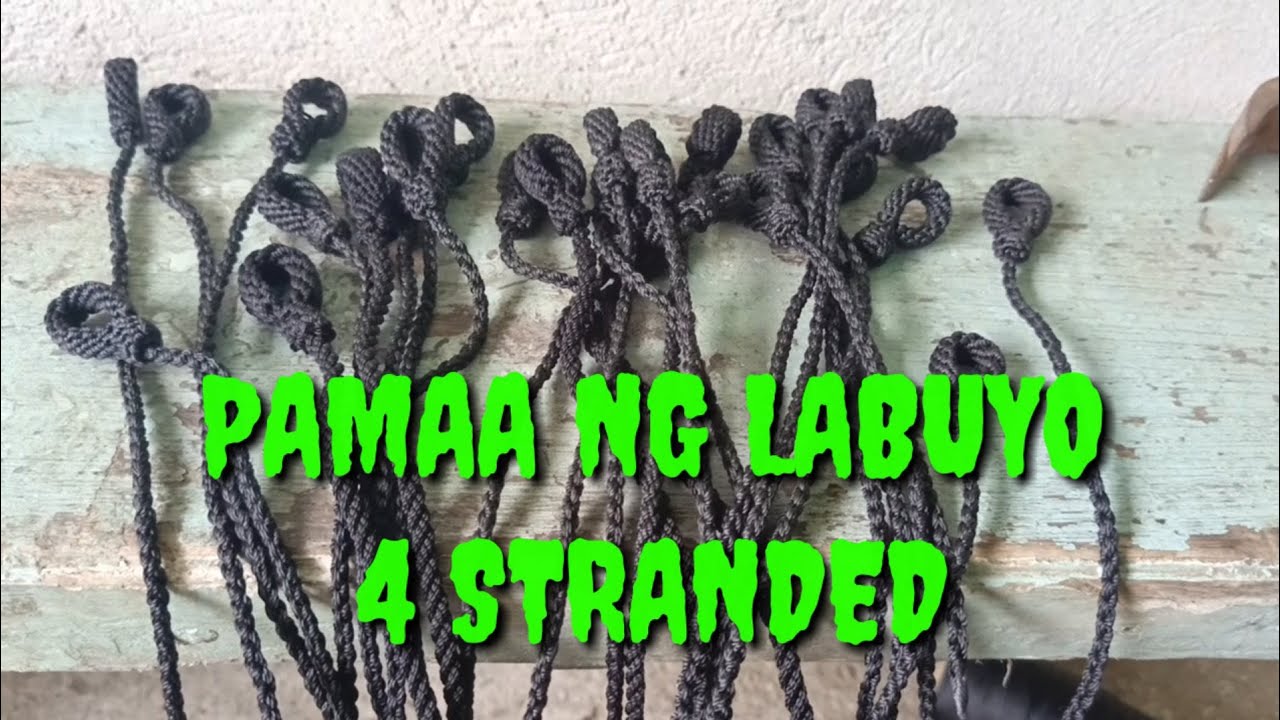 TUTORIAL 4 STRANDED PAMAA NG MANOK LABUYO. #redjunglefowl