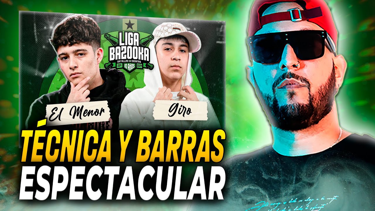 💥 GIRO NO TUVO PIEDAD 💥 | EL MENOR VS GIRO | #LIGABAZOOKA