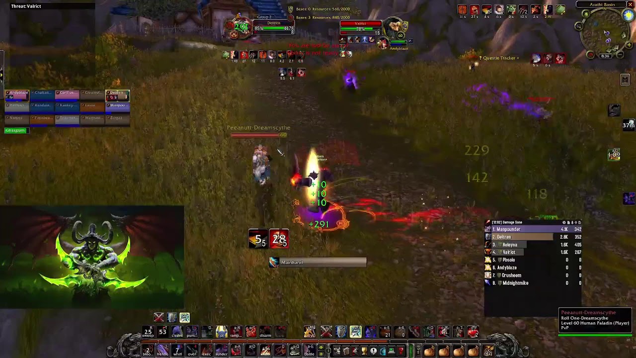 WoW TBC Prepatch Fury Warrior, PVP, Farming Gold - Burning Crusade Anniversary