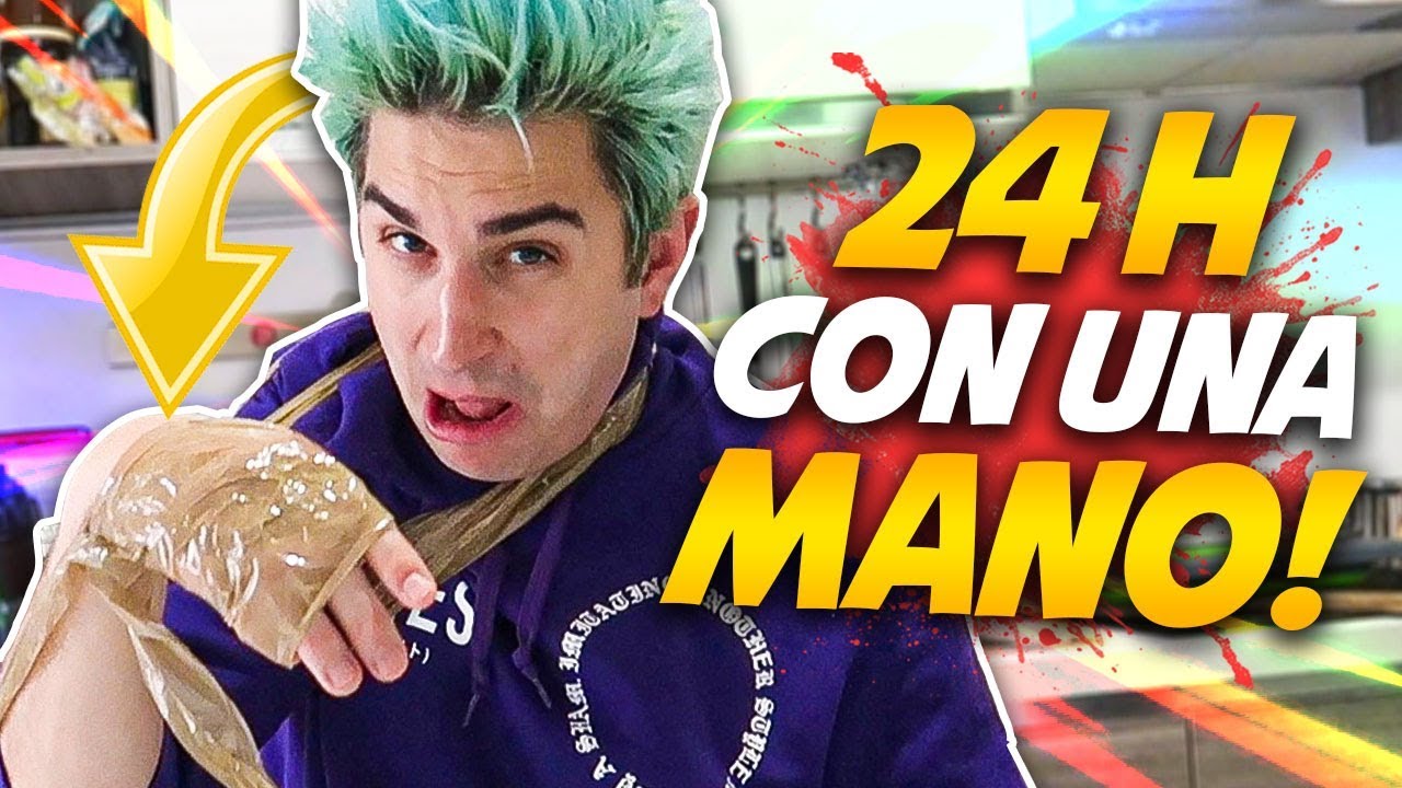 USO SOLO UNA MANO PER 24 ORE! CHALLENGE