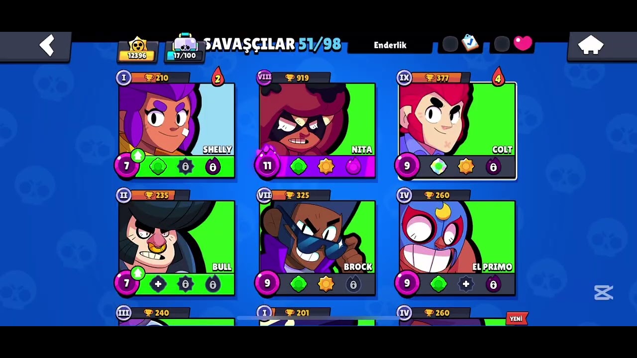 Bin üstü karaktelnile kastım#brawlstars 