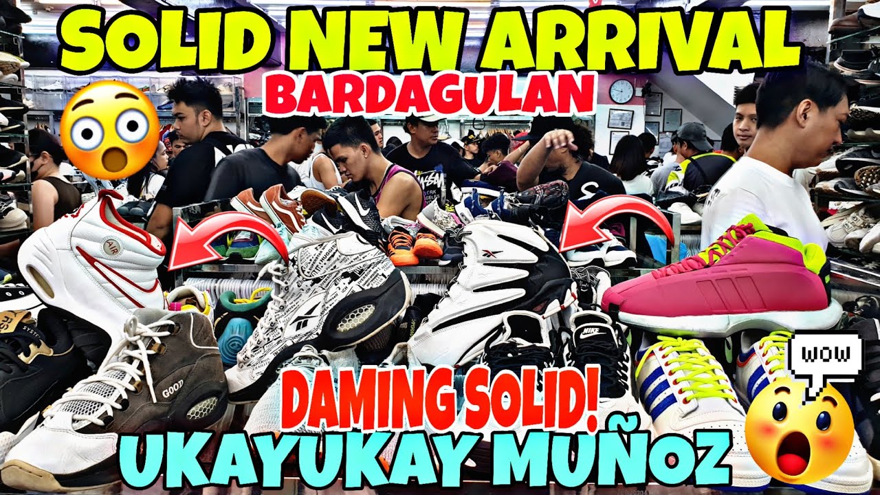 SOLID NEW ARRIVAL NA NAMAN SA SIKAT AT DINODUMOG NA UKAYAN SA MUÑOZ DAMING SOLID SHOES/BAGS/GARMENTS