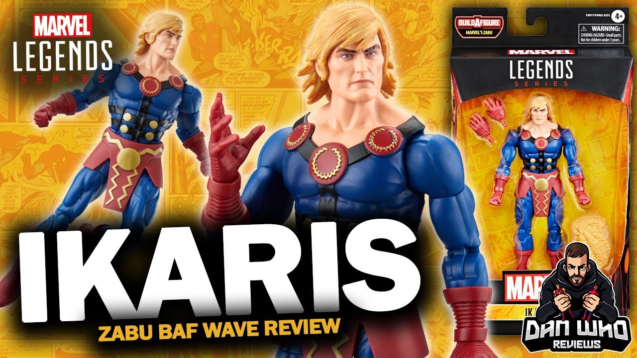Marvel Legends Ikaris The Eternals Zabu Build-A-Figure Wave 2024 Review