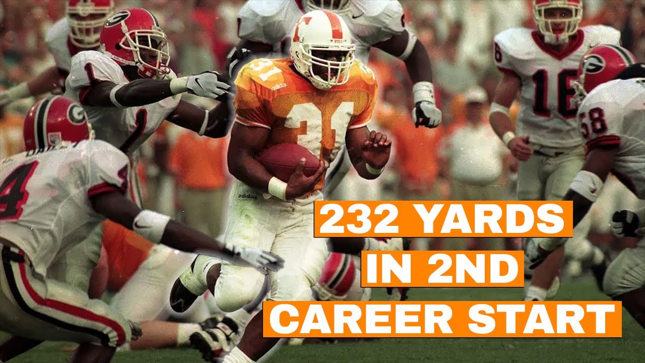 Jamal Lewis Runs for 232 Yards on Georgia as a Freshman (1997)
