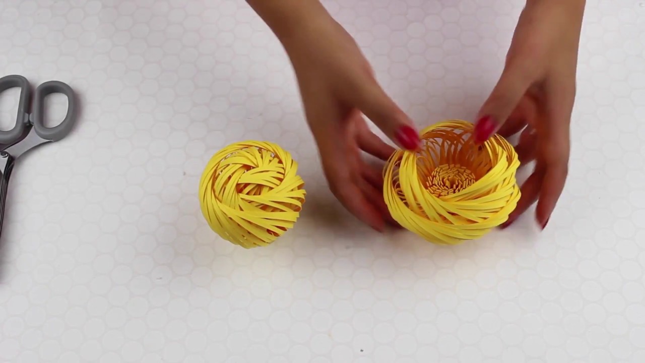 DIY Paper  Flower Center #6