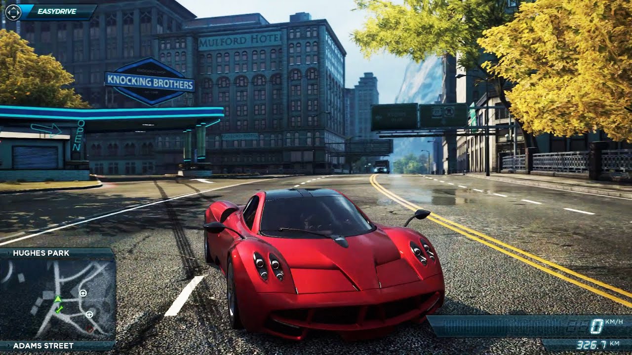 NFS Most Wanted | Police Chase Max Heat Level Escape | Pagani Huayra vs Police
