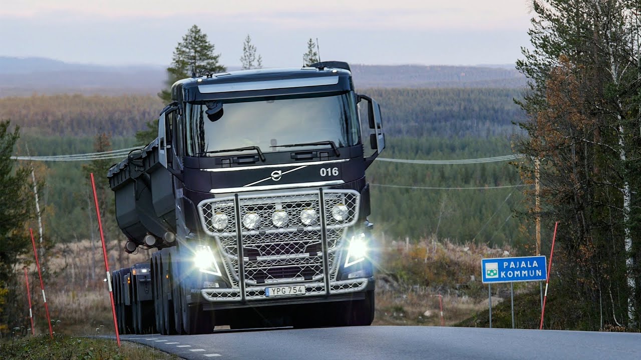 90-tonnare säkrar malmflödet dygnet runt, året runt.