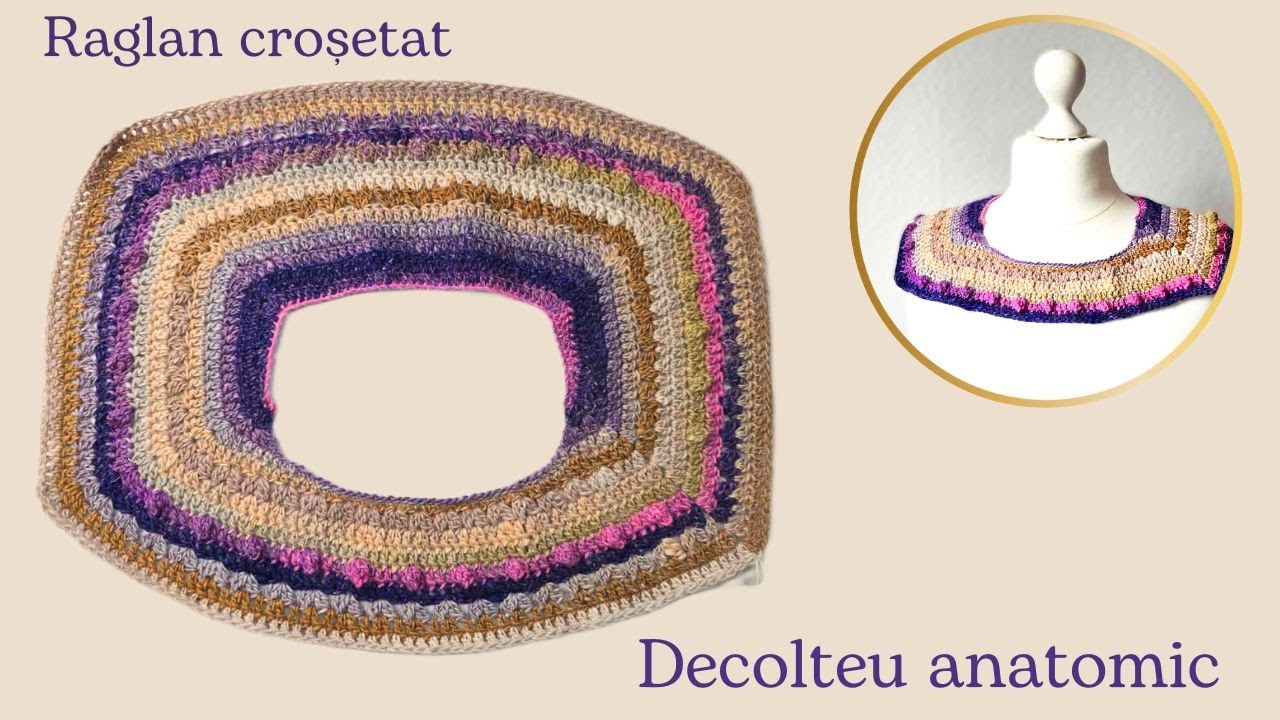 Raglan anatomic crosetat