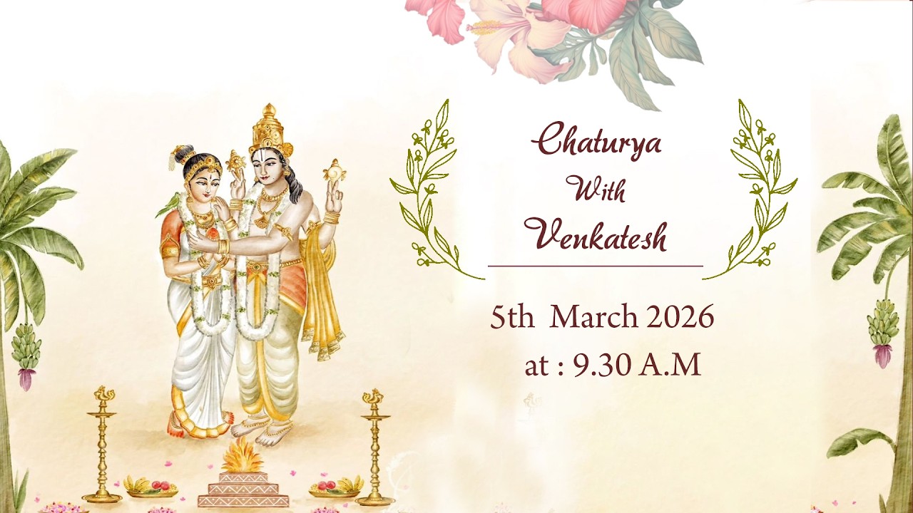 Chaturya With Venkatesh