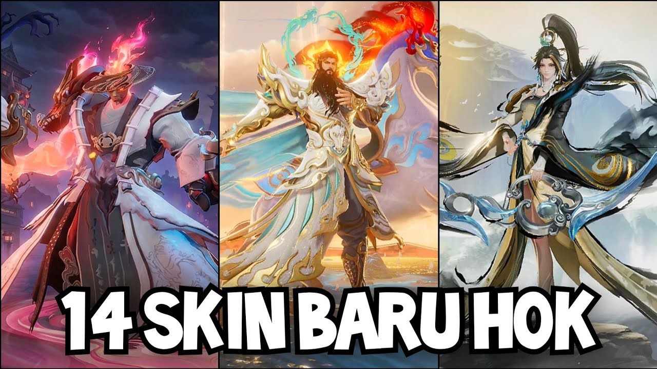 14 NEW SKIN HONOR OF KINGS MEWAH | MOBA SEBELAH HARUS NIRU INI GAK PELIT EFFECT