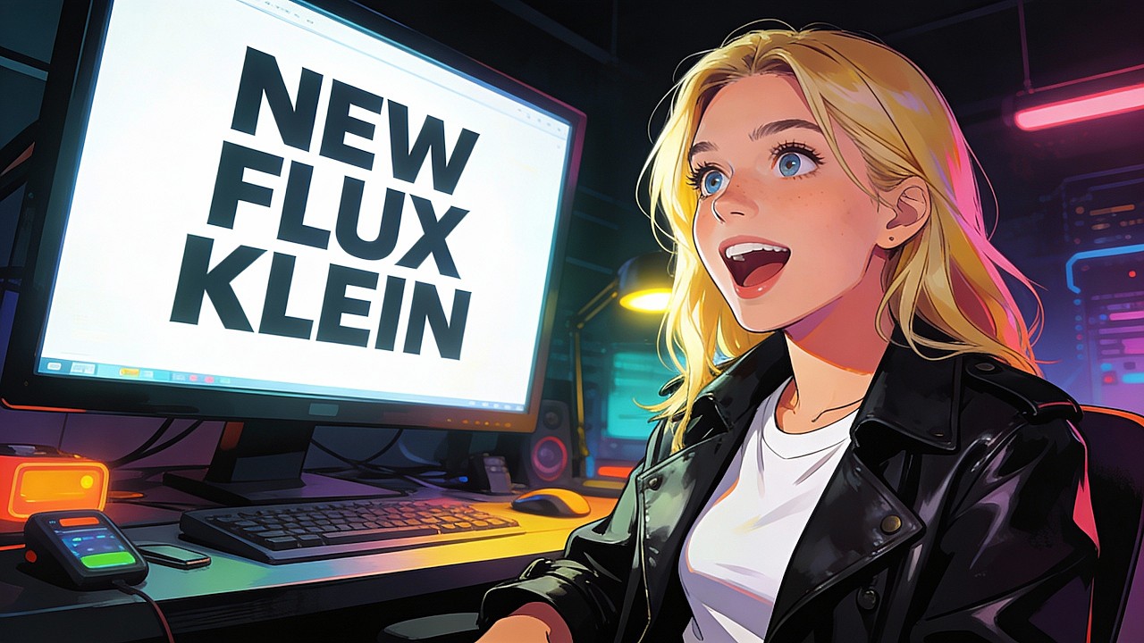 Программа Flux 2 Klein только что вышла, и она работает даже на слабом компьютере!