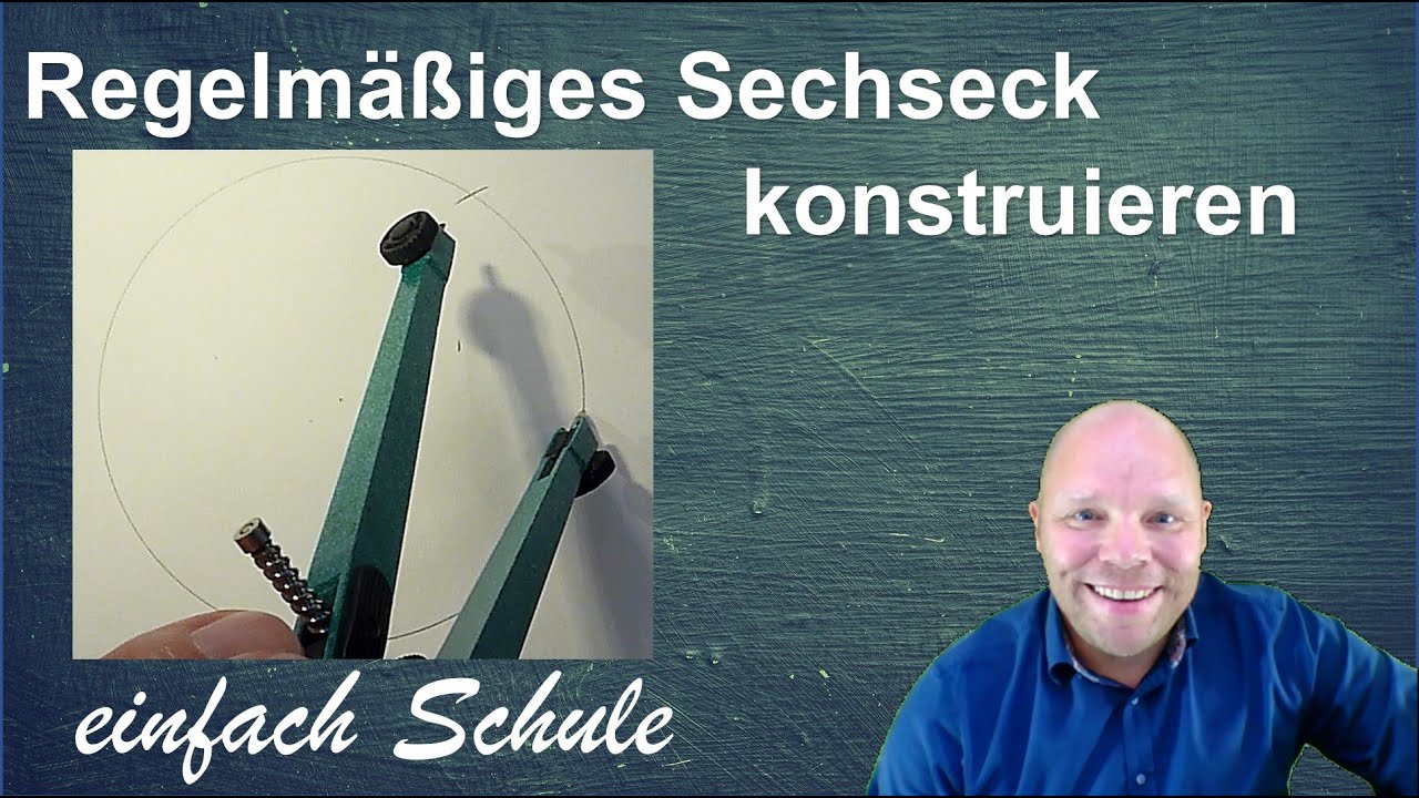 Regelmäßiges Sechseck konstruieren