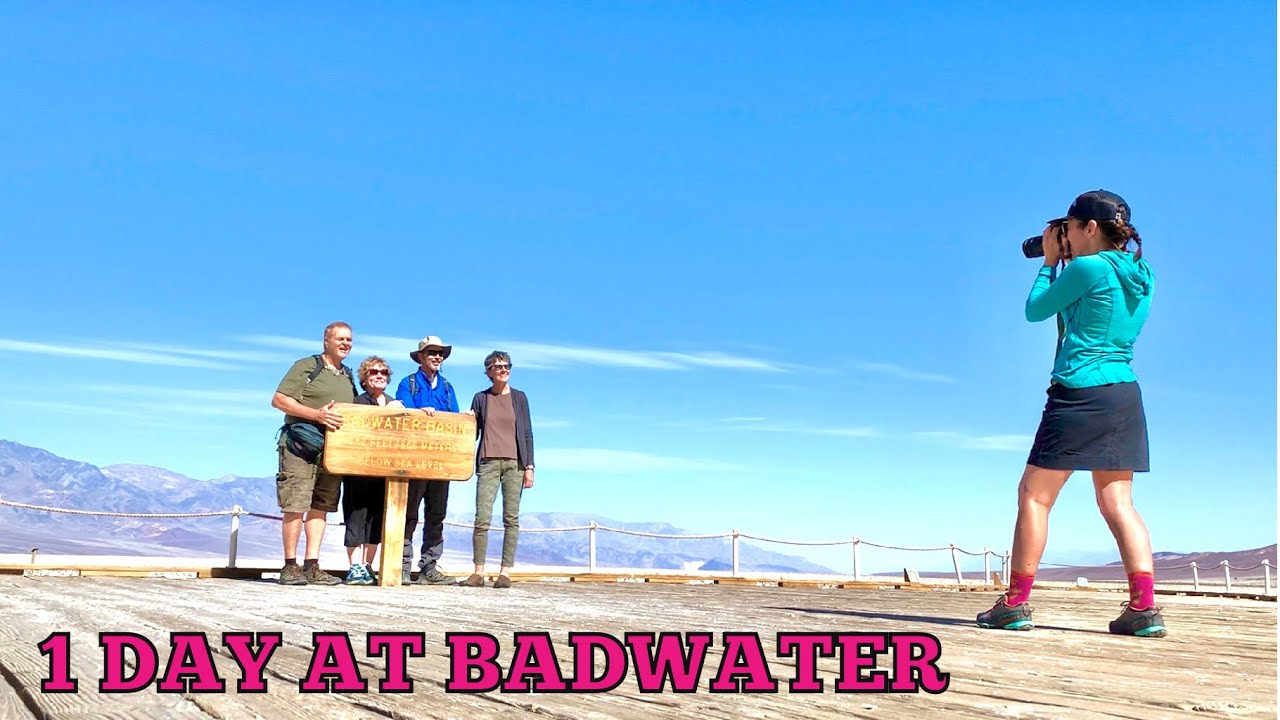 DEATH VALLEY DAY at BADWATER Basin | tourist or local? come relax in the lowest point of elevation