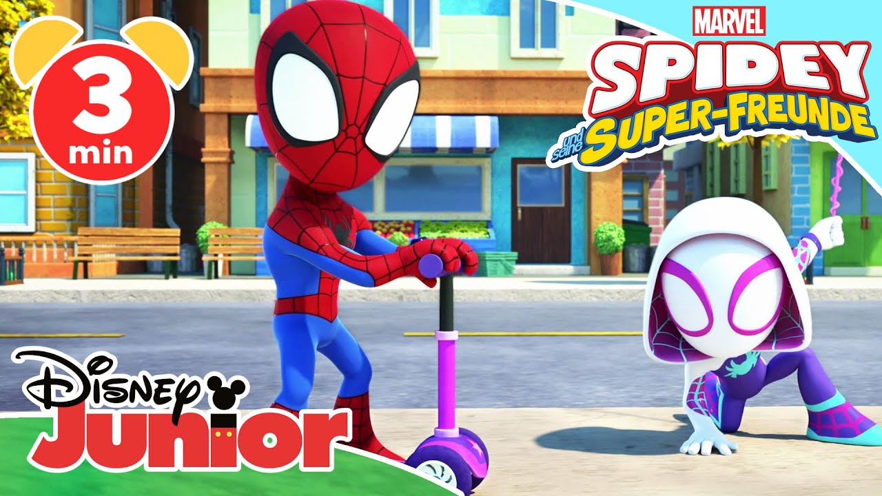 🕷 SPIDEY UND SEINE SUPER-FREUNDE - Der verschwundene Roller 🛴 | Disney Junior