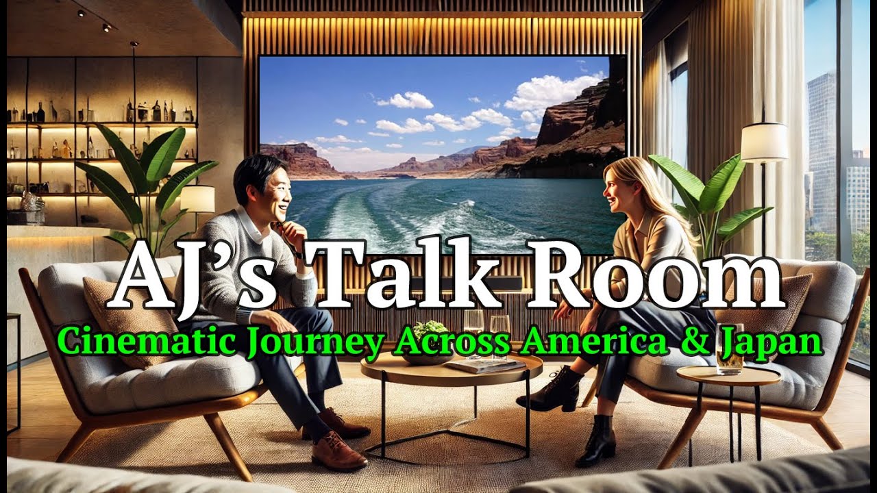 AJ’s Talk Room: A Cinematic Journey Across America & Japan