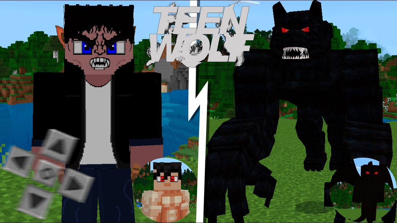 NOVA ADDON DE TEEN WOLF (lobisomen) PARA O MINECRAFT PE 26.21