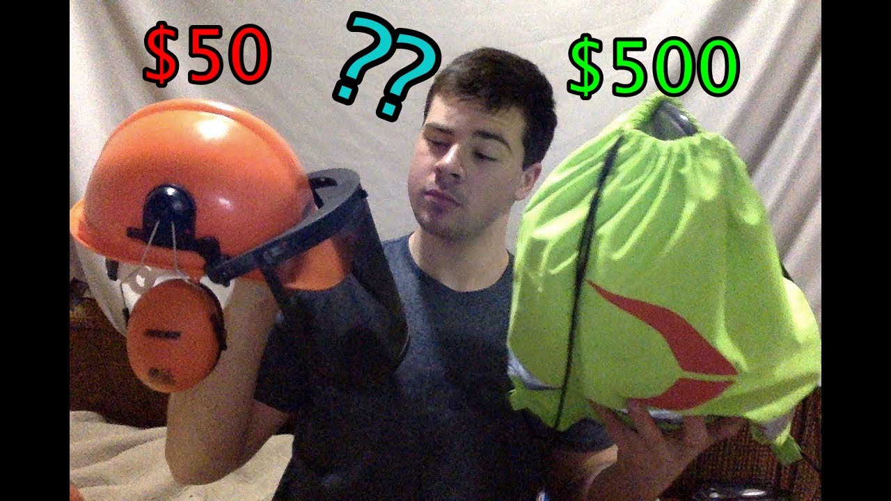 $25 Helmet vs Protos Pfanner Arborist Helmet