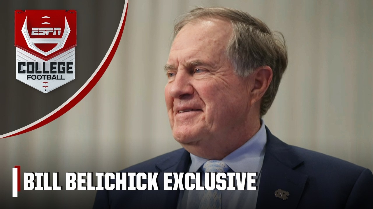 Bill Belichick EXCLUSIVE INTERVIEW after being introduced as UNC head coach | ESPN College Football