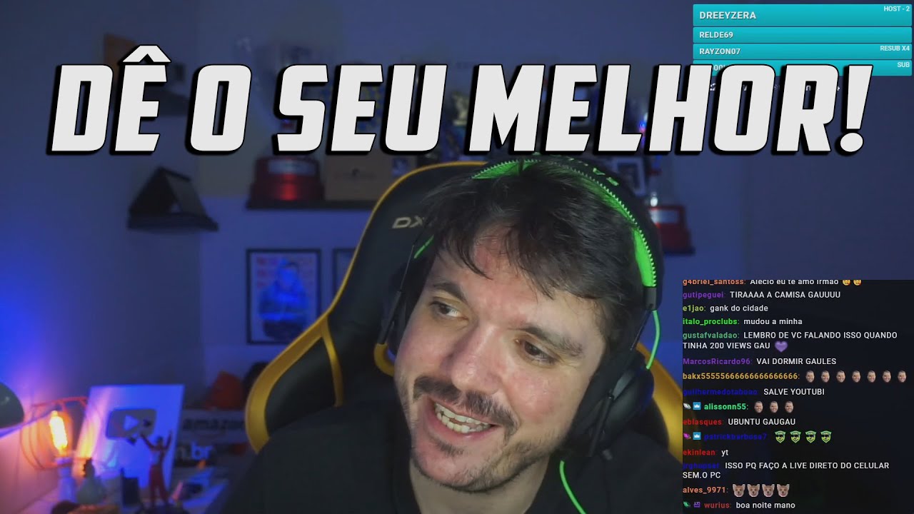 GAULES DEU UMA AULA DE MOTIVAÇÃO PARA TODOS NÓS DA TRIBO! (ASSISTA ATÉ O FINAL!)