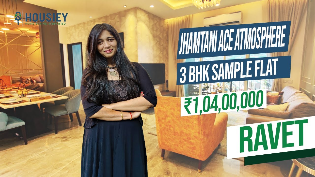 Ace Atmosphere Ravet | 3 BHK Sample Flat Tour | Jhamtani Group Ravet