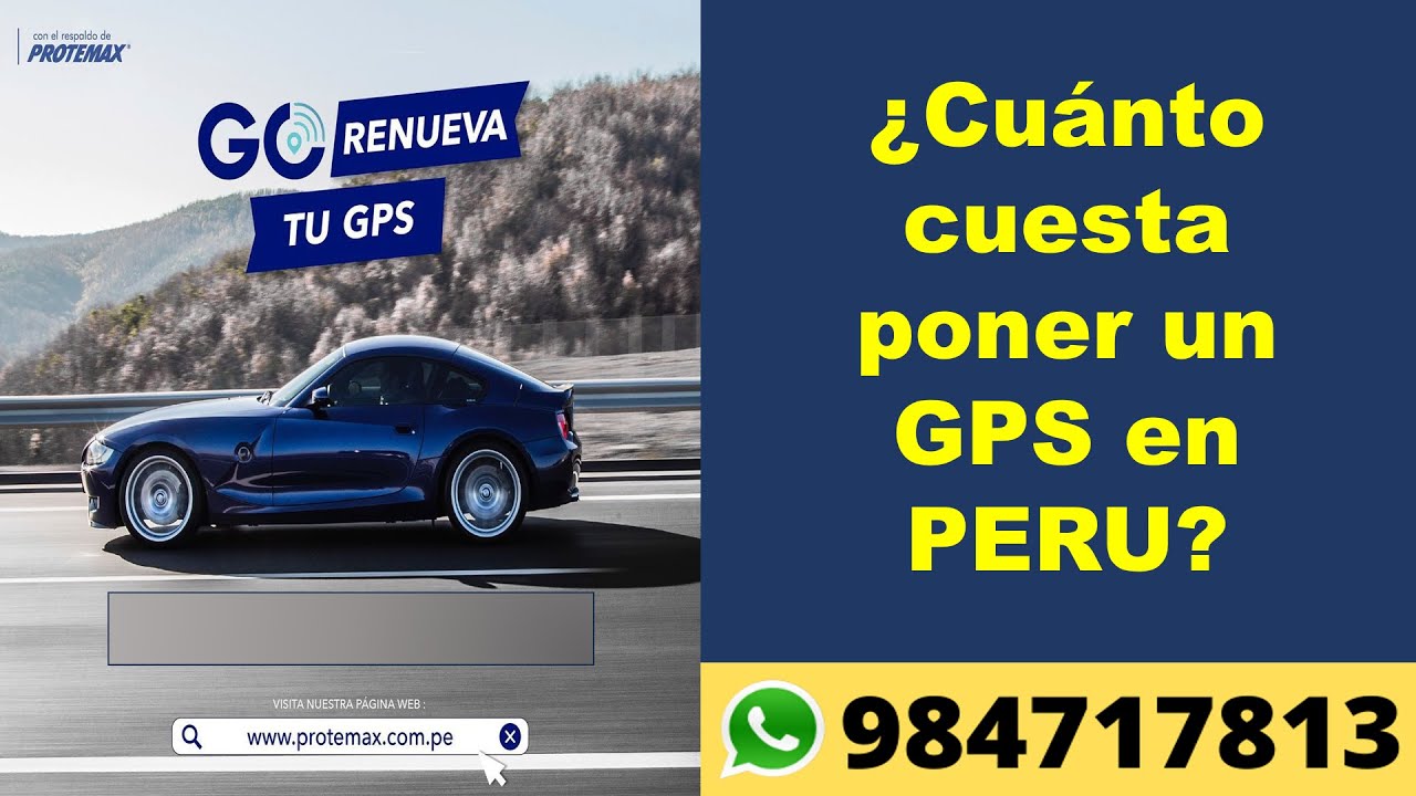 PROTEMAX &iquest;Cu&aacute;nto cuesta poner un GPS en un auto?  rastrear mi auto con mi celular el mejor GPS autos