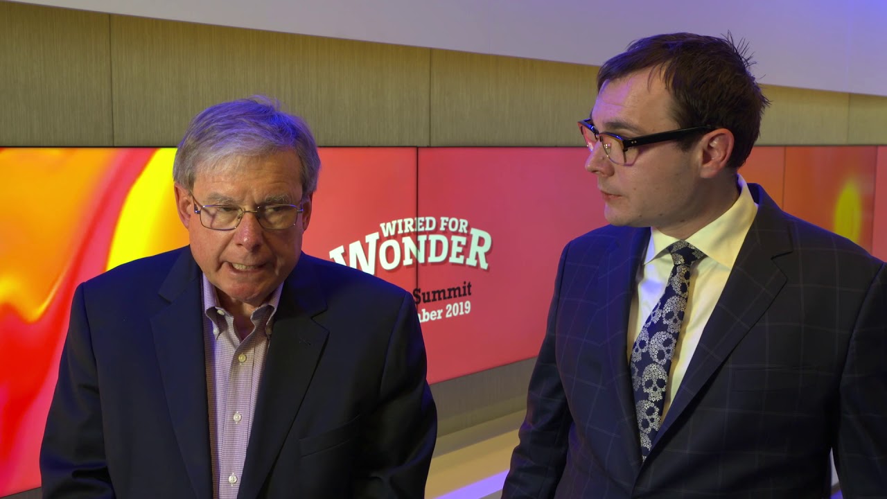 Brendan Hopper and Bob Flores, Wired for Wonder 2019 Youth Summit - interview.