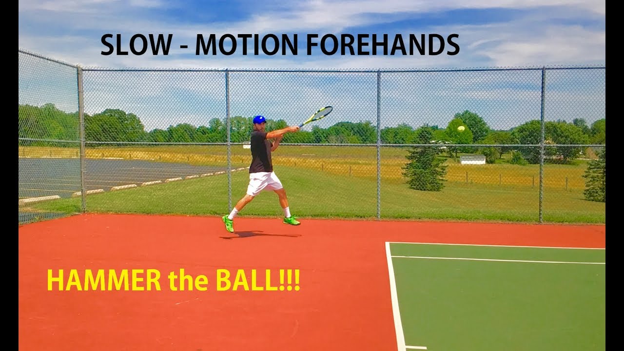 Slow Motion Forehand Insideout - how to Hammer your forehand