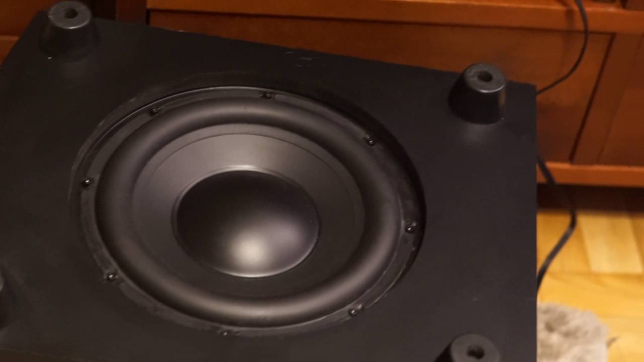 Active subwoofer Teufel Concept S in action