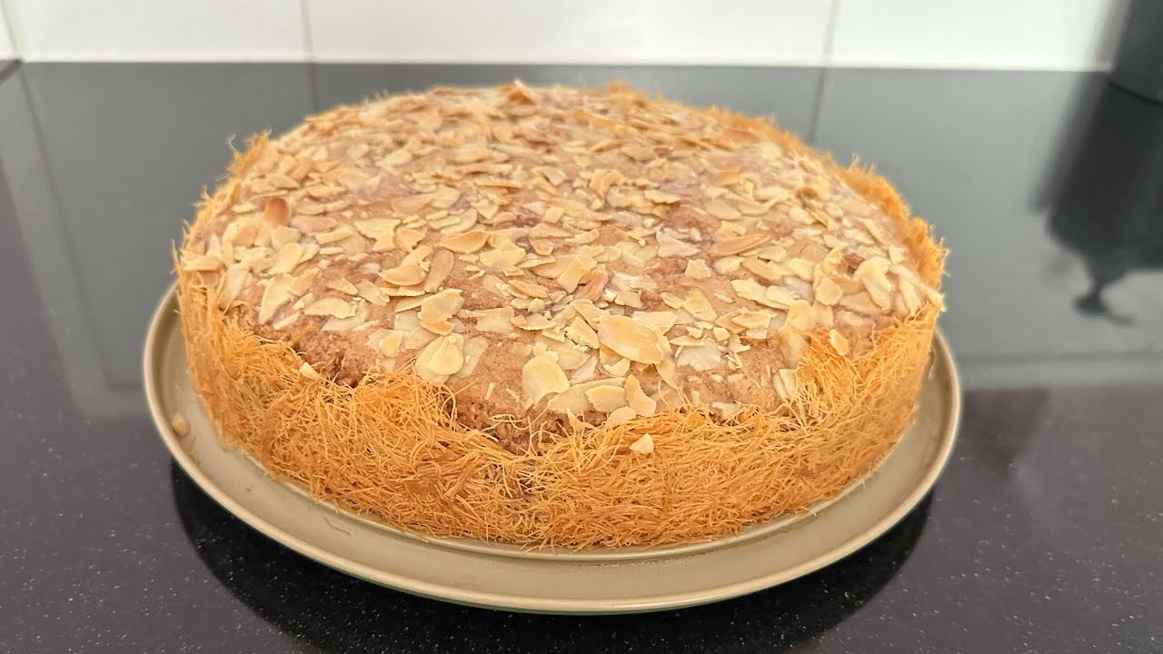 جديد الكيك داير طوندونس # كيك بالكنافة تحمرليك وجهك قدم ضيوفك 😋😋😋
