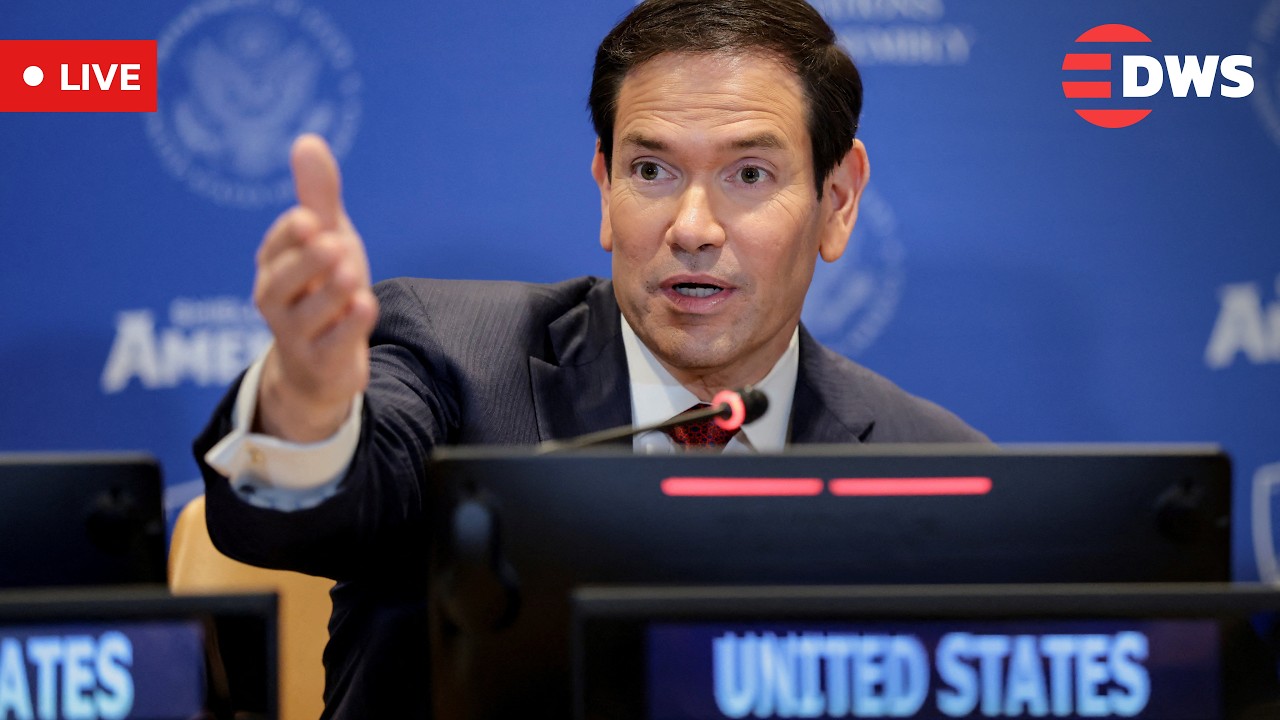 LIVE: U.S. Secretary of State Marco Rubio Holds News Conference Before Leaving New York | AC15