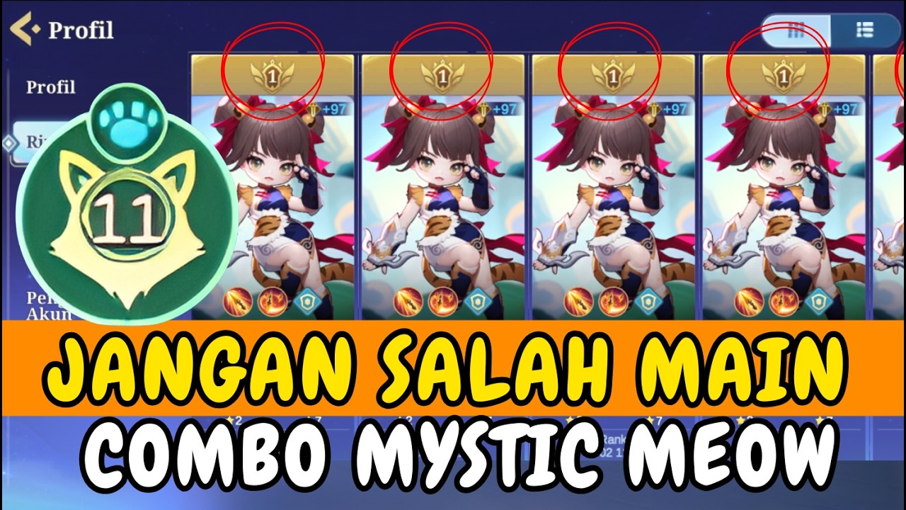 Tutorial Combo Mystic Meow & Commander Wanwan S5: Push Rank Auto Top 1 | Magic Chess Go Go