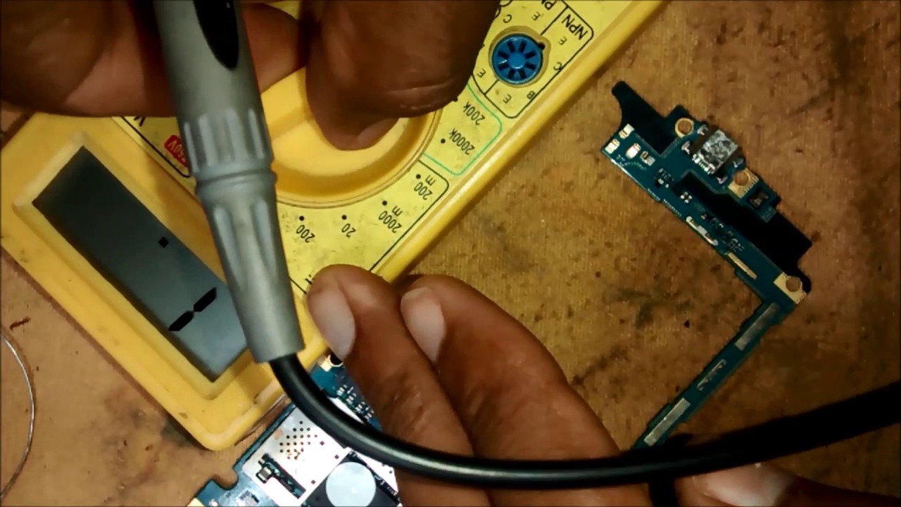 Como testar capacitor,bobina, e diodo de celular e tablet
