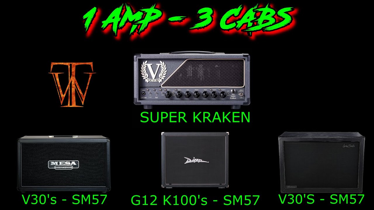 Victory Super Kraken & Mesa 212, Harley Benton 212 & Diezel 212