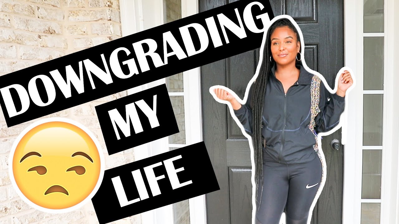 Vlog 12- Downgrading my life (House Tour)