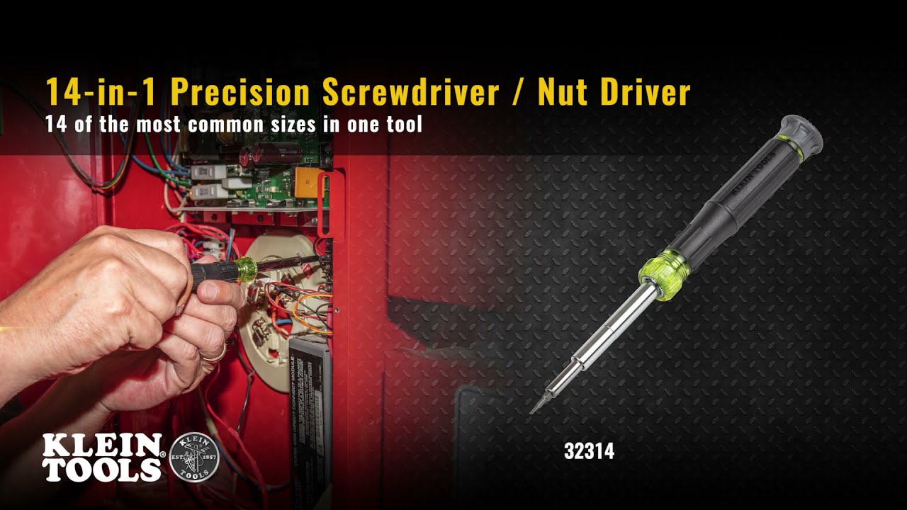 14-in-1 Precision Screwdriver/ Nut Driver (32314)
