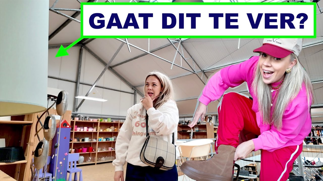 Mega schilderij gevonden! KRINGLOOP home make-over tweedehands spullen.