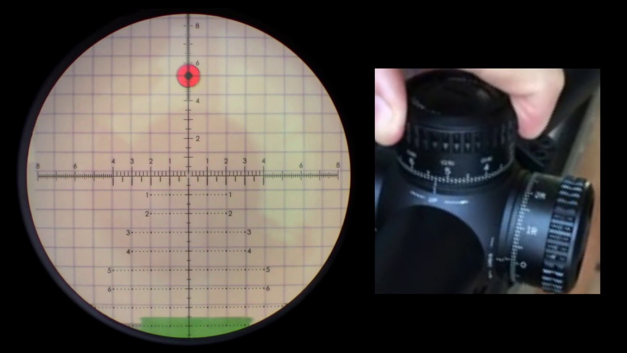 Демонстрация слежения за турелью Vortex Strike Eagle 5-25x56 FFP