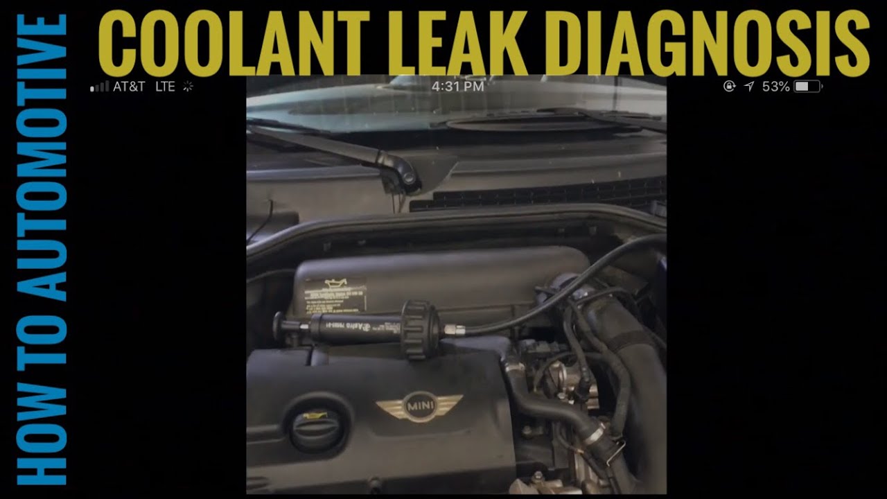 How to Diagnose a Coolant Leak on a 2011 Mini Cooper S