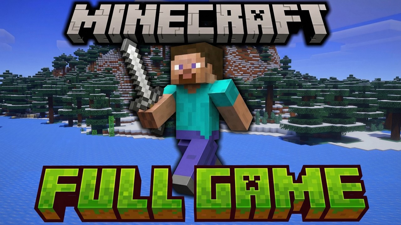 Minecraft Survival in the Snowy Biome &ndash; FULL GAME Walkthrough (No Commentary)
