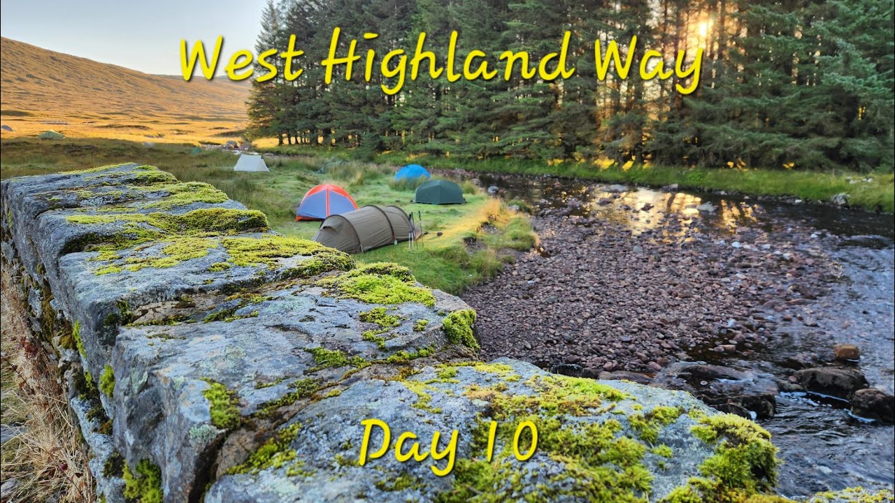 West Highland Way Day 10 ( Kinghouse to Kinlochleven) 72.4 - 81.1 mileage