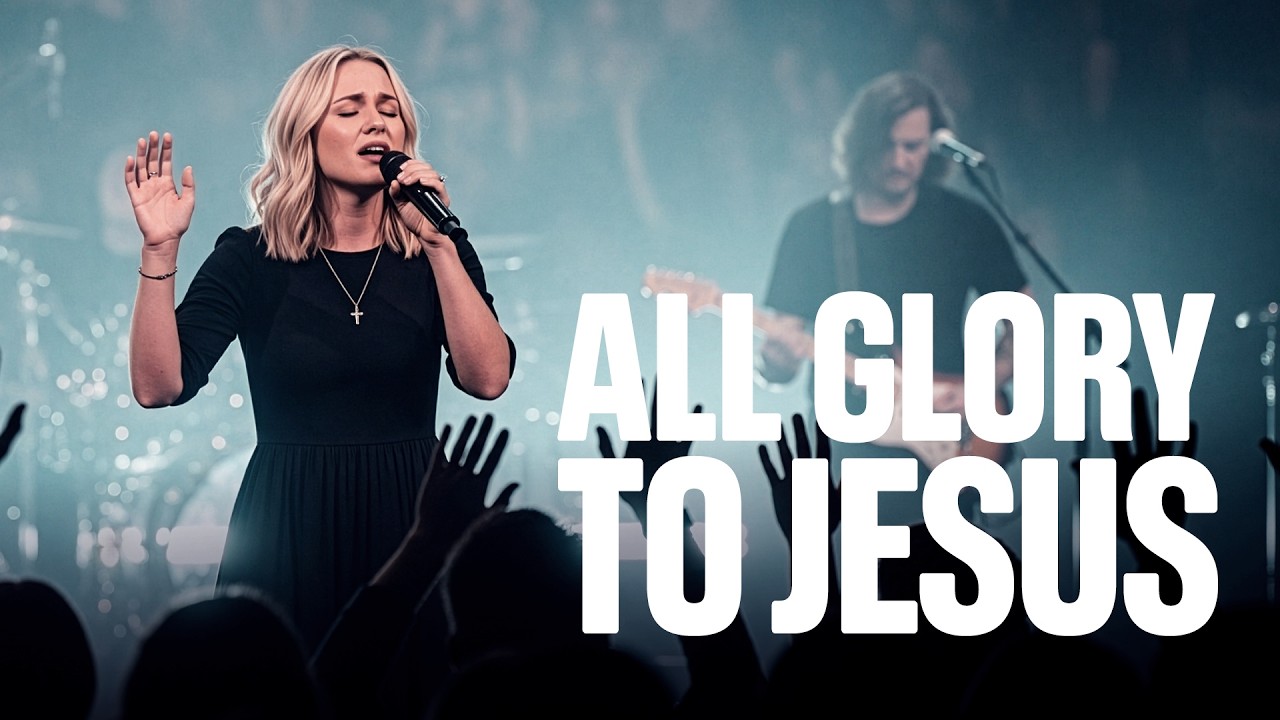 All Glory to Jesus | Powerful Acoustic Worship to Praise the Savior (2025 Lyric)