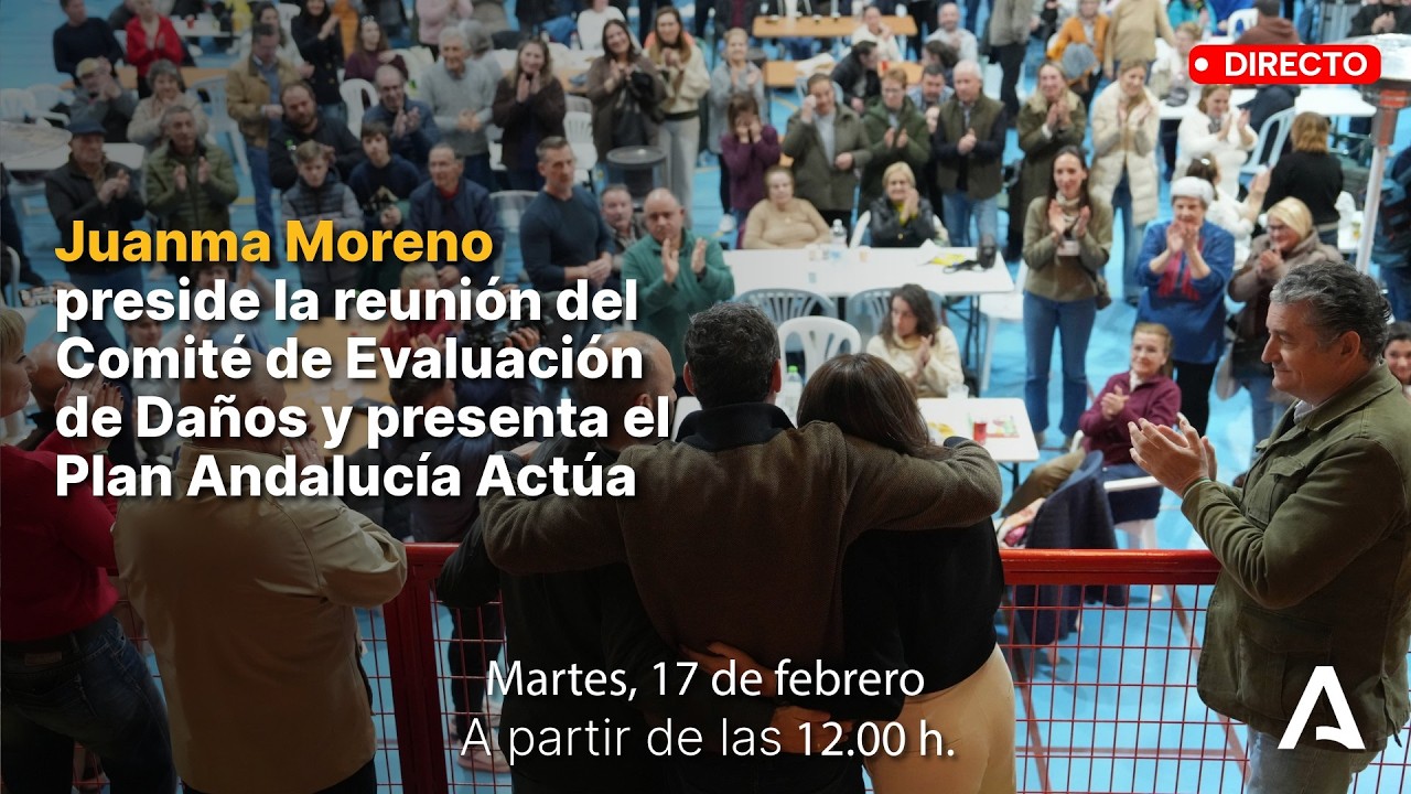 🔴 DIRECTO | Presentación del Plan Andalucía Actúa