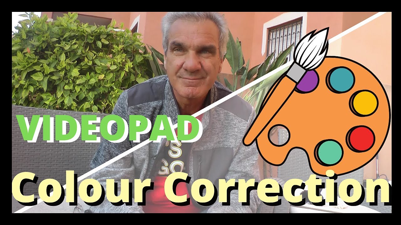 VIDEOPAD  how to auto colour correct and use a mask tutorial