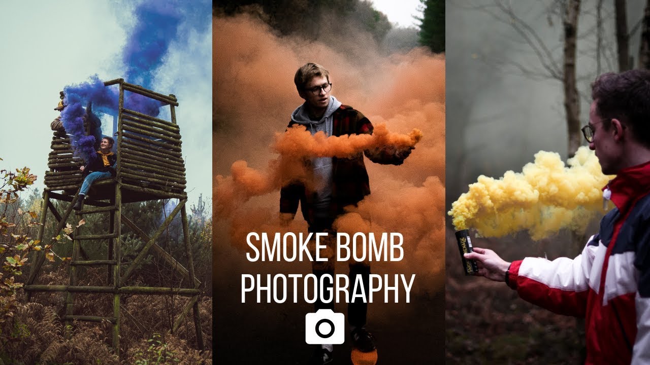 INSANE SMOKE BOMB PHOTOGRAPHY