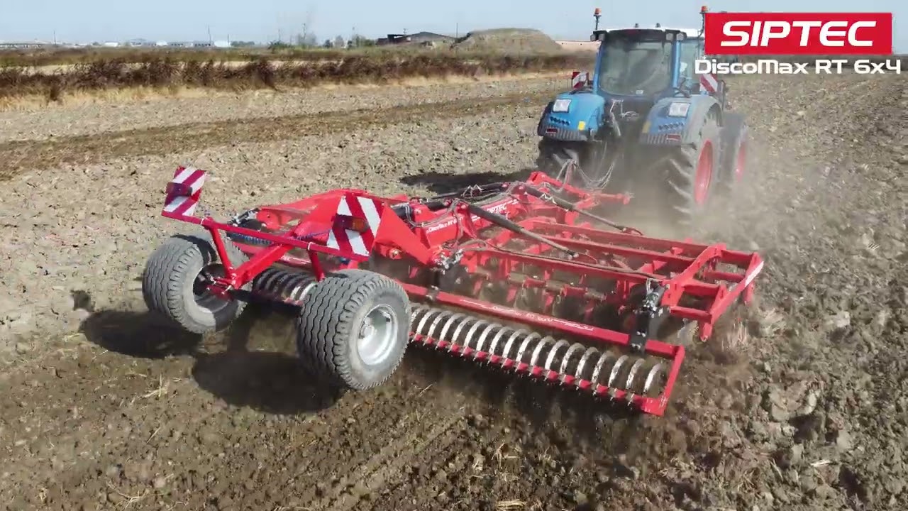 ESCLUSIVA: SIPTEC DISCOMAX 6X4 - 4 FILE, EFFICIENZA MASSIMA.