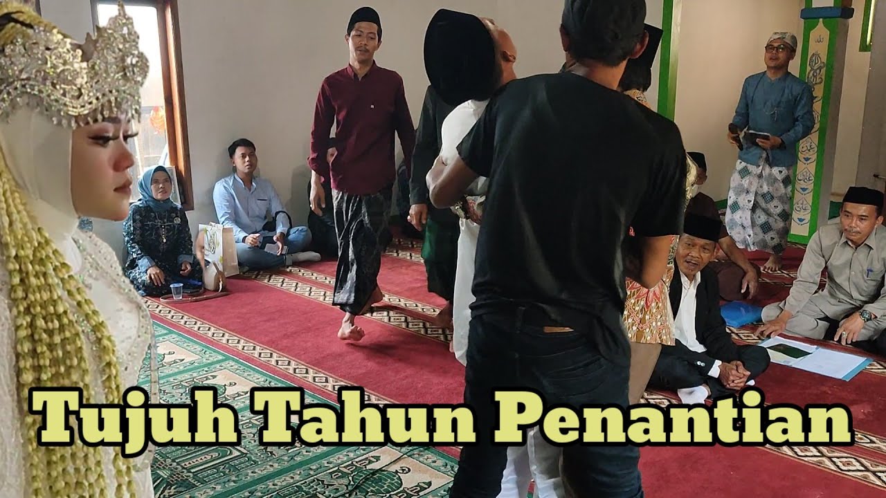 DETIK DETIK PENGANTIN PRIA PINGSAN KETIKA MELIHAT GADIS PUJAANNYA..! Pernikahan Sunda penuh cinta 