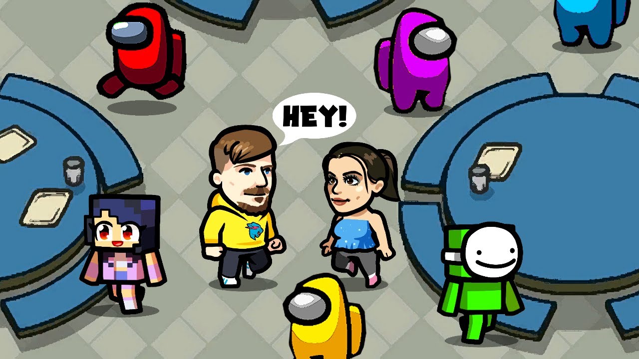 TIKTOKER VS YOUTUBER IMPOSTOR in Among Us