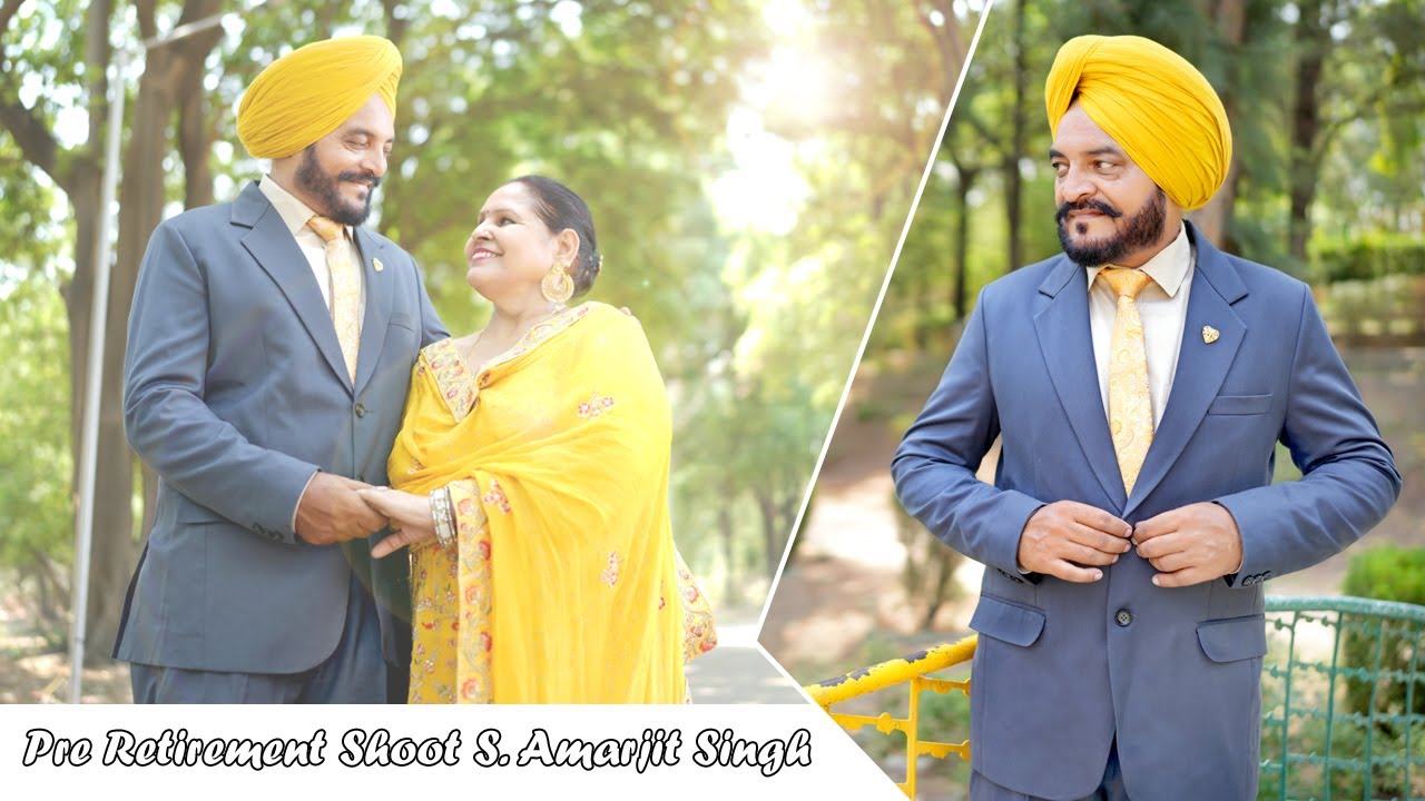 Best Pre Retirement Shoot II S. Amarjit Singh & Sdrn. Jaswinder Kaur II Shoot by SS_photostudio RCF